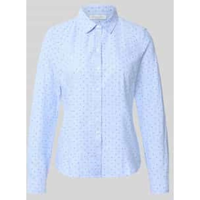 Overhemdblouse van puur katoen