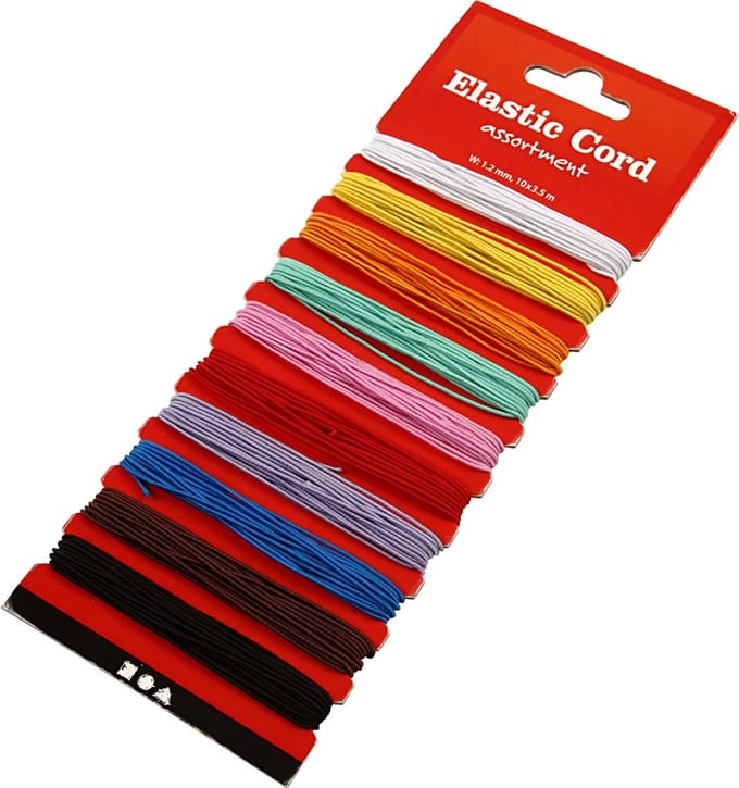 Elastisch koord, dikte 1 mm, 10x3.50 m/ 1 doos