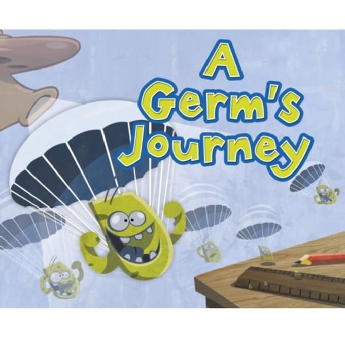 A Germ's Journey - Follow It! - M.D. Rooke
