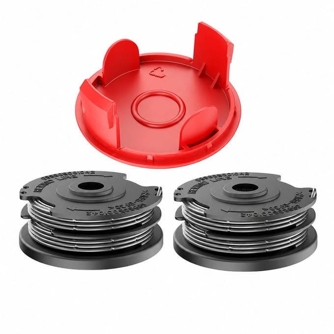 Trimmerspoel met trimmerdraad Geschikt voor Bosch Art 30-36 LI, Advanced Grass Cut 36