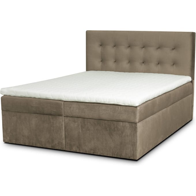 Boxspring Lille met opbergruimte velvet | Ropez