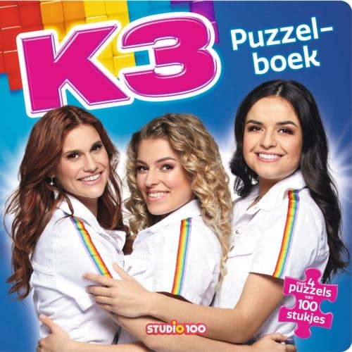 Studio 100 K3 Puzzelboek Educatieve boeken (spelletjes en raadsels)