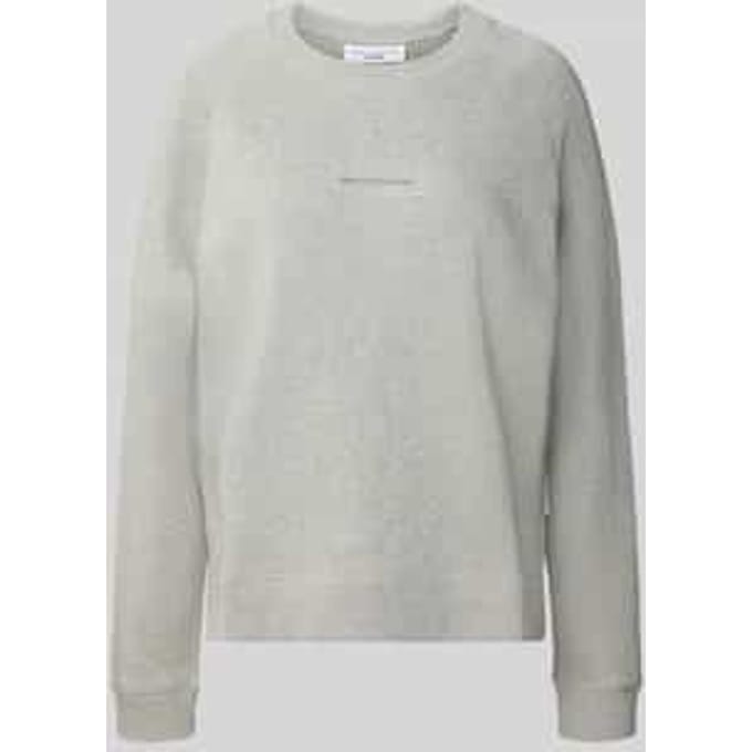 regular fit sweatshirt van puur katoen