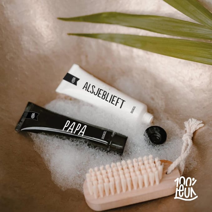 100 % Leuk mini tube wit - Alsjeblieft
