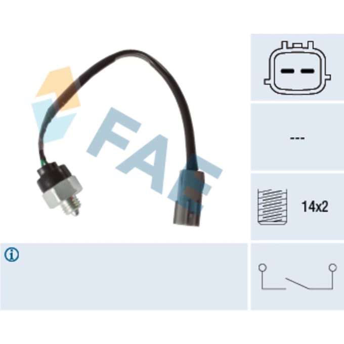 Achteruitrijschakelaar FAE 40988