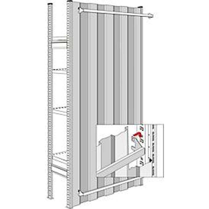 Achterwanden, voor vlakbreedte 995 mm, H 2490 mm
