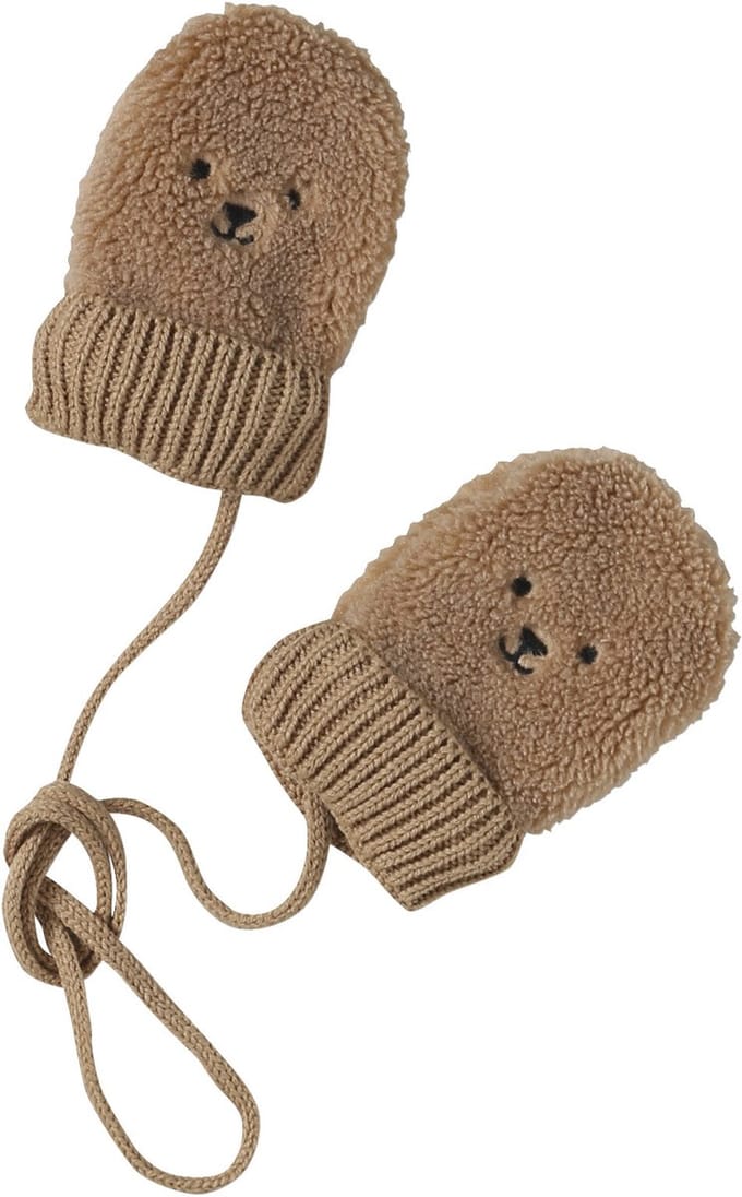 Vertbaudet Kerstset muts teddybeer, snood en wanten baby