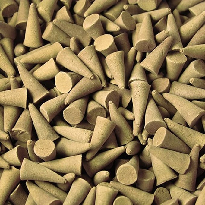 Bulk Wierookkegels - Kokosnoot