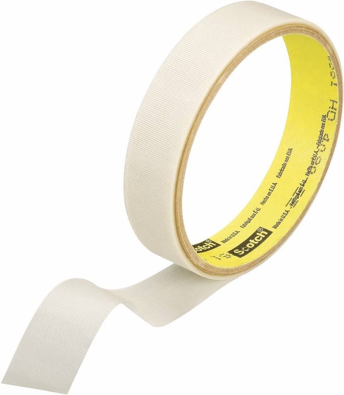 3M 3611955 Textieltape 361 Wit (l x b) 55 m x 19 mm 1 stuk(s)