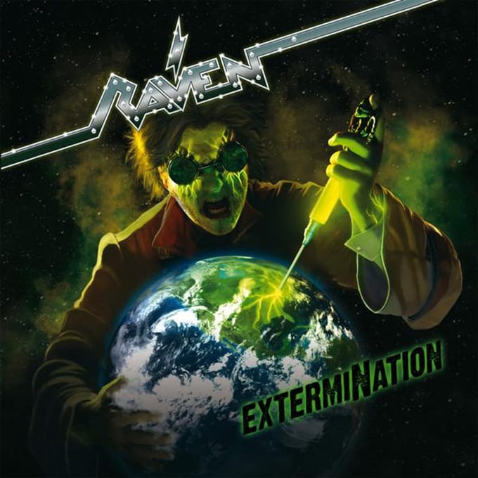 CD RAVEN - Extermination  SPV267962CD Steamhammer 2015 Duitsland Rock Gebruikt brown