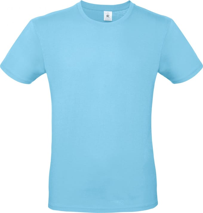 Classic E150 T-shirt B&C Collectie Turquoise Maat S
