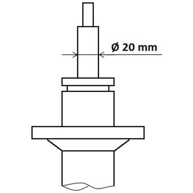Schokdemper Excel-G KYB 3338041