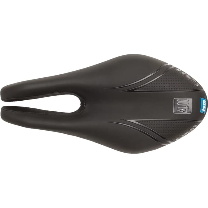 ISM PL1.1 Performance Zadel Lang, zwart Breedte 135mm