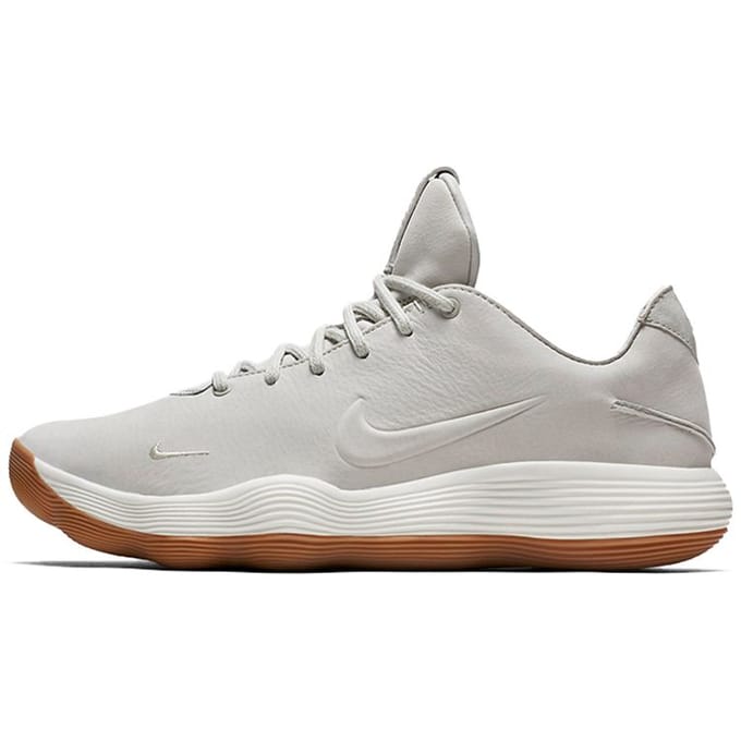 Nike React Hyperdunk 2017 Low LMTD EP Light Bone Sail Heren Sneakers Crème AH8389-002 40 gray
