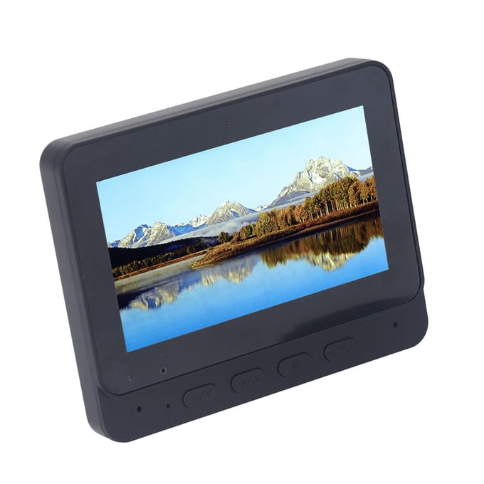 4,3 inch IPS Scherm Draadloos Video Deurintercom Systeem 70 graden Kijkhoek 2-weg Intercom Nachtzicht Video
