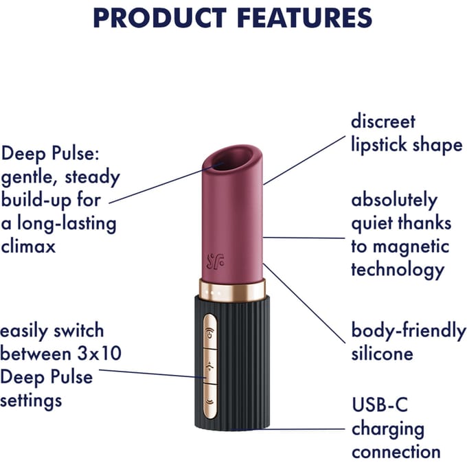 Satisfyer Deep Kiss Vibrator