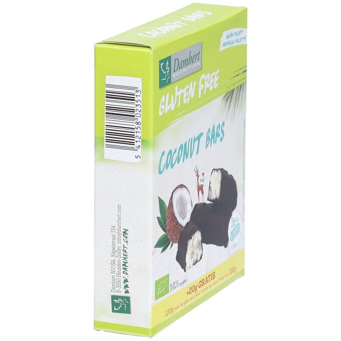 Damhert Kokosrepen Lactosevrij & Glutenvrij - 100 gr