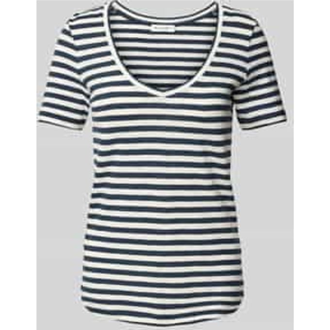 Regular fit T-shirt van puur katoen