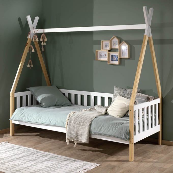 Dream Tree Tipi Bed 90 x 200 cm Tito Wit H188,5 cm
