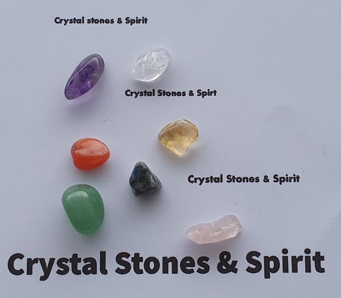 Chakra set "Knuffelstenen"