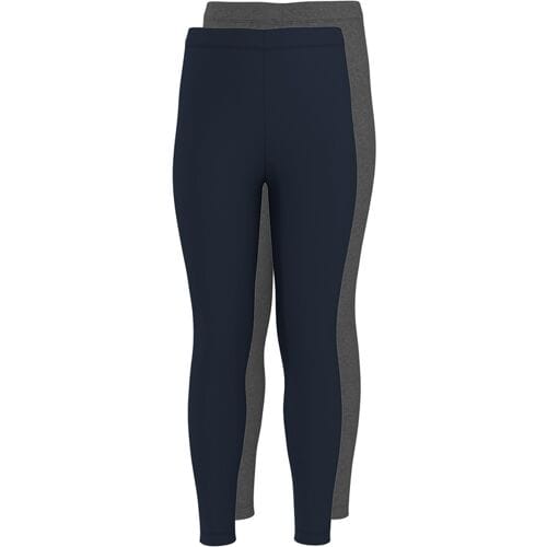 ESMARA KIDS Set van 2 kinder leggings (Marineblauw/antraciet, 146/152)