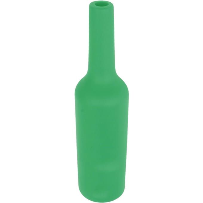 Bouteille d'entraînement de barman Silicone Incassable Résistante aux chutes Douce Bouteille d'entraînement à la performance de barman Vert L vert