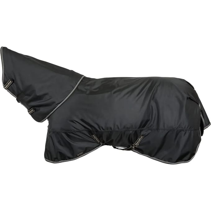 Back on Track Obsidian Weidekleed 150g - 155cm - Zwart met Nekhoes