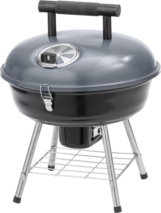Mustang mini Houtskool barbecue Festival grijs - Mini barbecue
