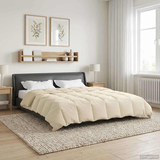 vidaXL - Winter - Duvet - 200 - x - 220 - cm - Winter - Microvezel - (100% - polyester)