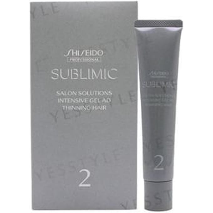 Shiseido Professional - Sublimic Salon Solutions Intensive Gel BL Thinning Hair 40g x 6