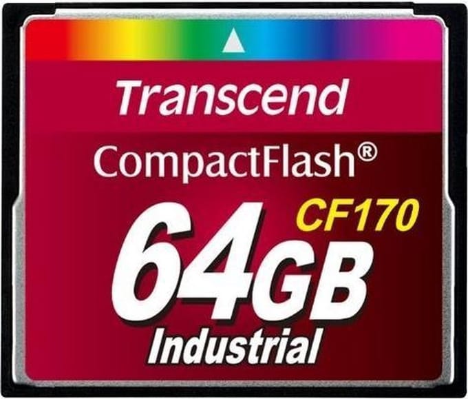 Transcend CF170 Industrial CF-kaart – 64 GB