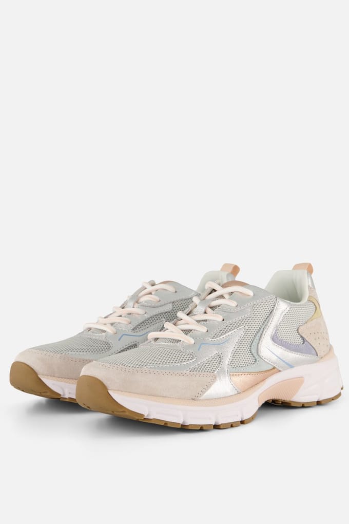Gabor Sneakers wit Su�de