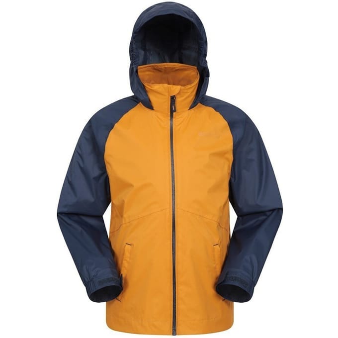 Mountain Warehouse Torrent II Waterdichte Jas voor kinderen/Kinderen (Geel)