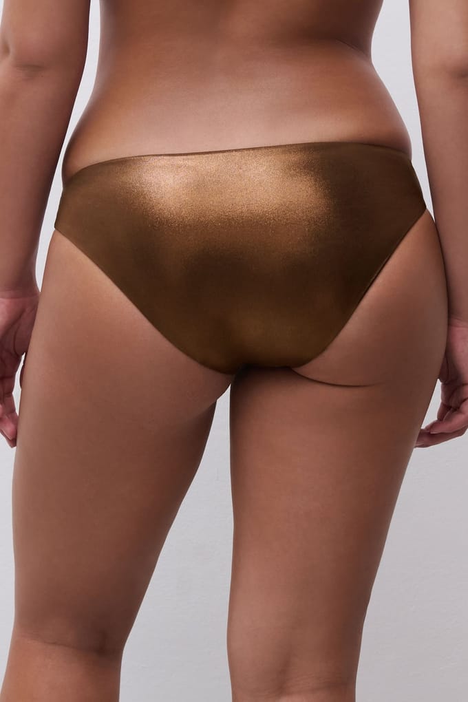 Chantelle Sw Bo. Brief Shadow Bronze Taglia: 44 | Bikini Outlet | Donna | Marrone