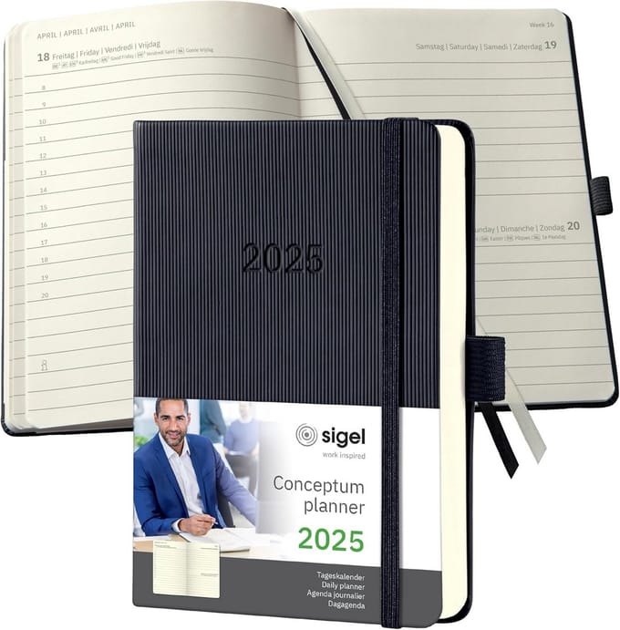Steekkalender Conceptum 2025, ca. A6 Formaat