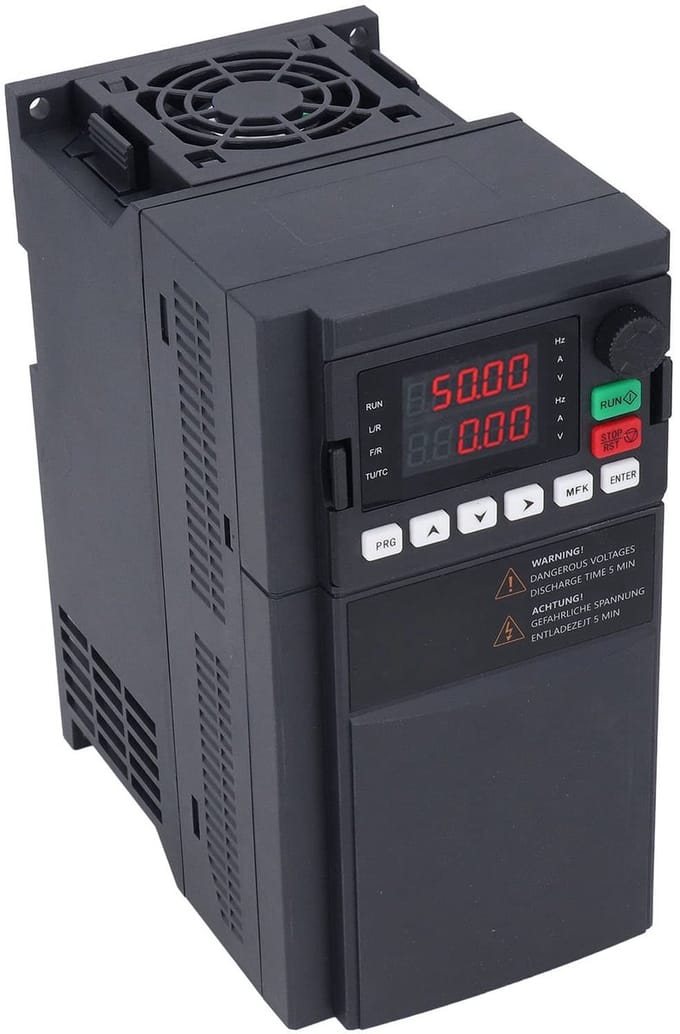Allecto - Variabele Frequentie Converter - 3 Fase Motor Inverter - Efficiënte Vector Inverter - 7.5KW - Precieze Motor Controller - AC 3PH 380...