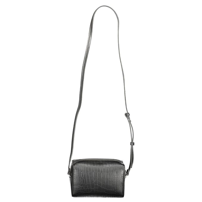 Calvin Klein Zwarte Polyester Handtas