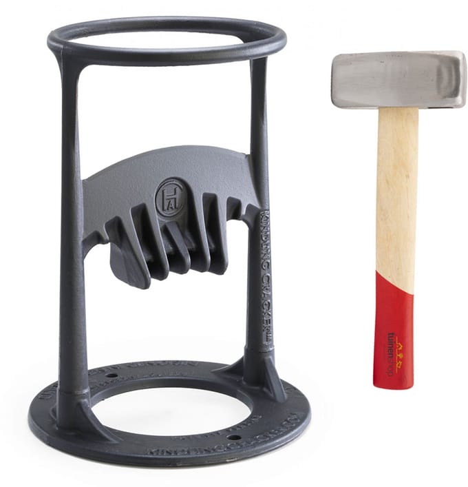 Kindling Cracker + Moker Houtklover - Gietijzer - Zwart