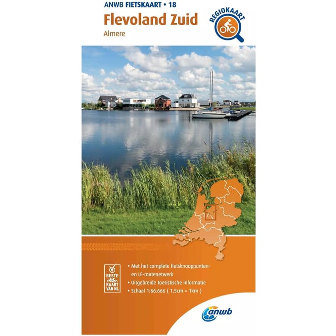 ANWB Fietskaart 18 - Flevoland Zuid