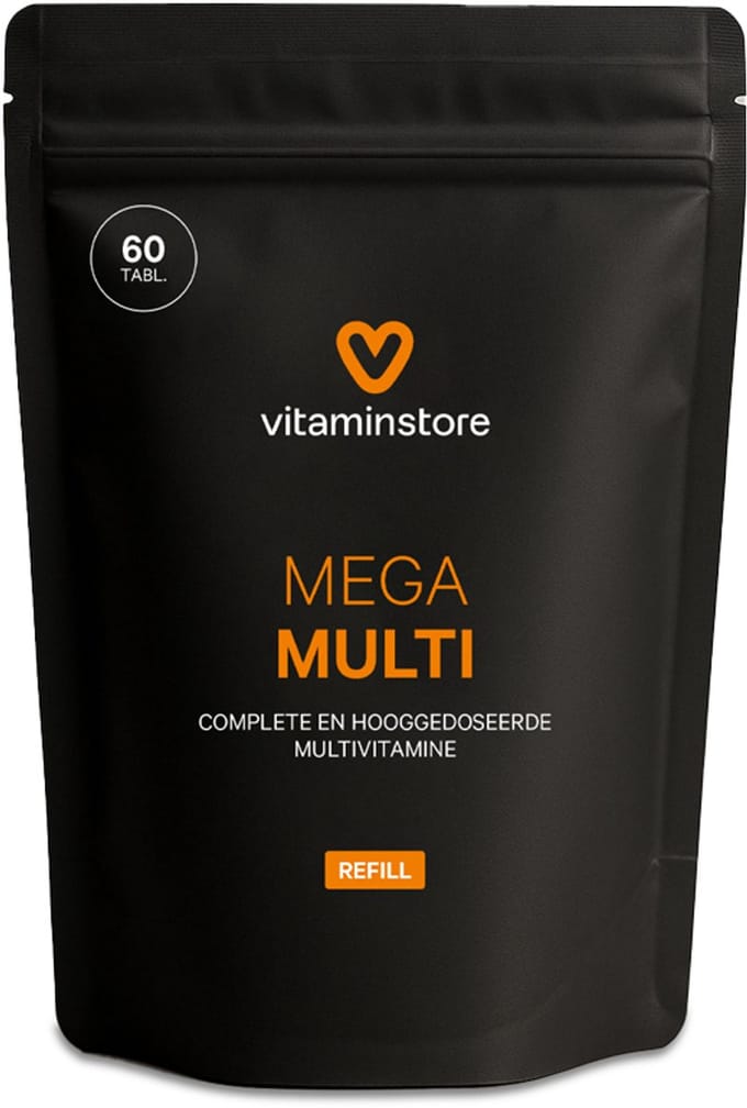 Vitaminstore - Mega Multi refill - 60 tabletten