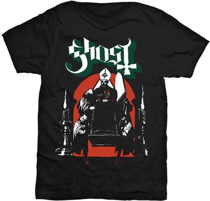 Ghost - Procession Heren T-shirt - S - Zwart