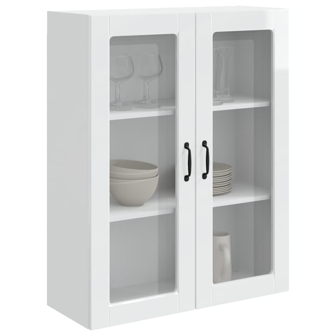 vidaXL - Vaatwasserpaneel - Kalmar - Hoogglans - wit - 80 - x - 31 - x - 100 - cm