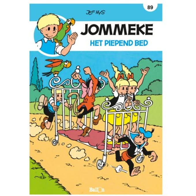Het Piepend Bed - Jommeke Strip