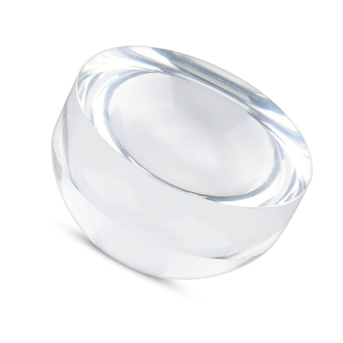 Loupe Optique 6X Dôme Portable Lecture de Papier Acrylique Dôme Loupe Portable   moins de br plus
