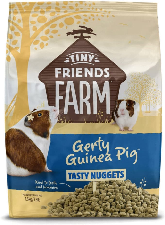 Tiny Friends Farm Gerty Guinea Pig Tasty Nuggets - 1,5 kg