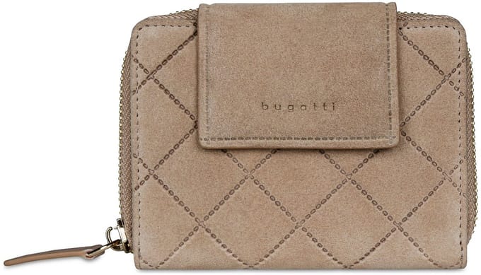 bugatti portemonnee Fabia Ladies Zip Wallet Sand beige