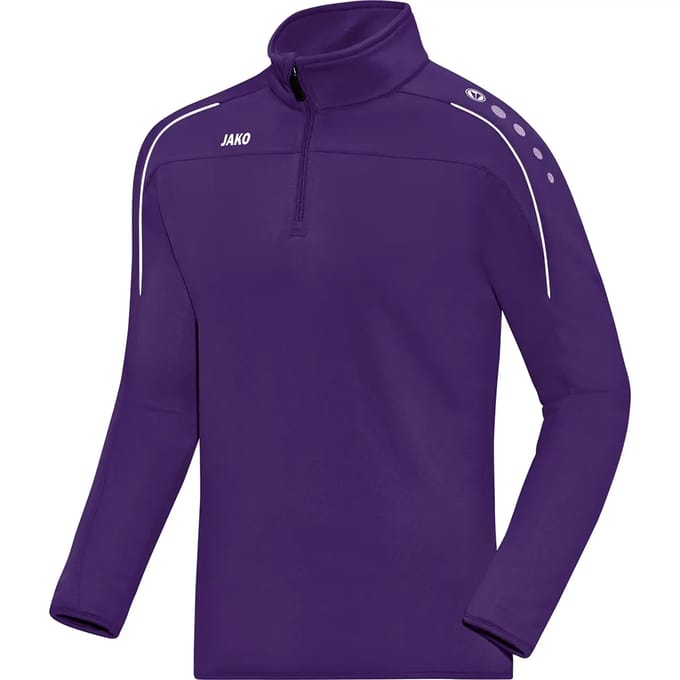 Jako Classico Ziptop Heren - Rood | Maat: L
