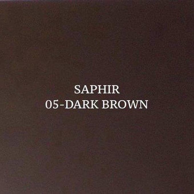 Saphir Tenax Lederverf - spuitbus - 400 ml, Saphir 005 donker bruin