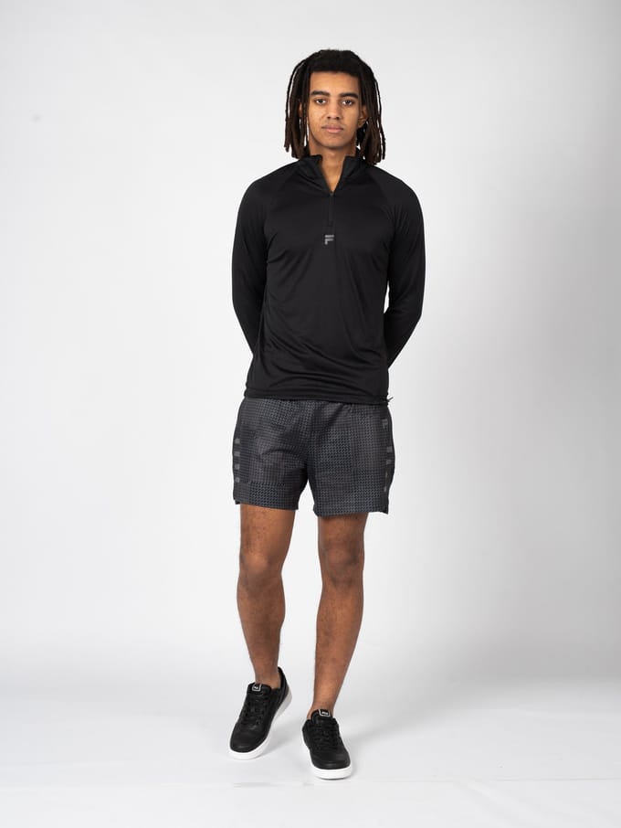 Fila Longsleeve Training Roye Mannen zwart
