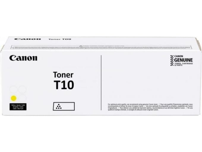 Canon T10 tonercartridge 1 stuk(s) Origineel Geel